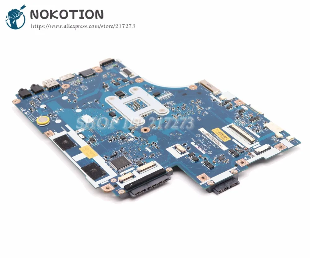 NOKOTION NEW75 LA-5912P MBNA102001 материнская плата для ноутбука acer aspire 5551 Emachines E640 DDR3 HD4200 Бесплатный процессор