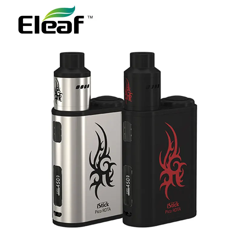 Распродажа оригинальный Eleaf iStick Pico комплект RDTA 75 Вт бокс мод 2300 мАч встроенный