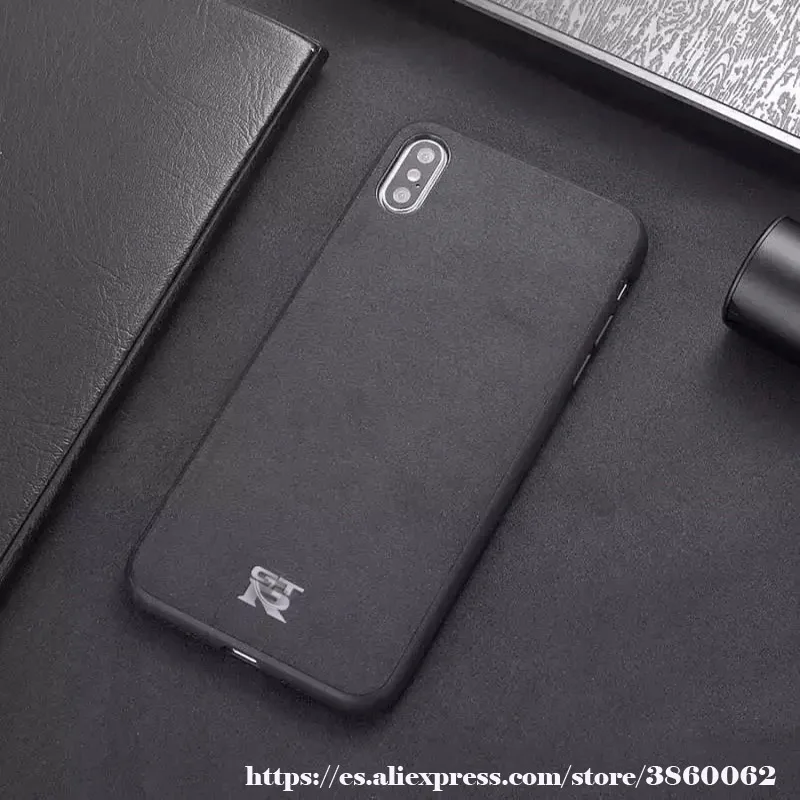 

For RS For Maserati For GTR new limited edition iphone 6 plus 7 8 plus X XR XS Max AMG stylish luxury racing leather case