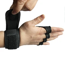 Nouveau 1 paire haltérophilie formation gants femmes hommes Fitness sport musculation gymnastique poignées gymnastique main paume protecteur gants