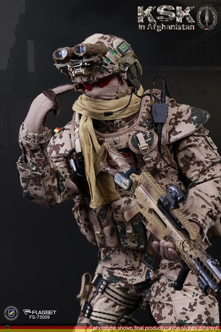 

FLAGSET FS73009 1:6 German KSK (KOMMANDO SPEZIALKRAFTE) In Afghanistan - ASSAULTER 12inch Military Action Figure