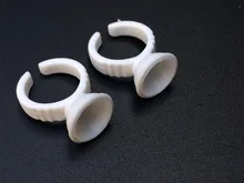 100pcs Pigment Color Rings Tattoo ink Cups/Ink Rings For Holding Permanent Make Up Pigments Ink Tattoo Accessories