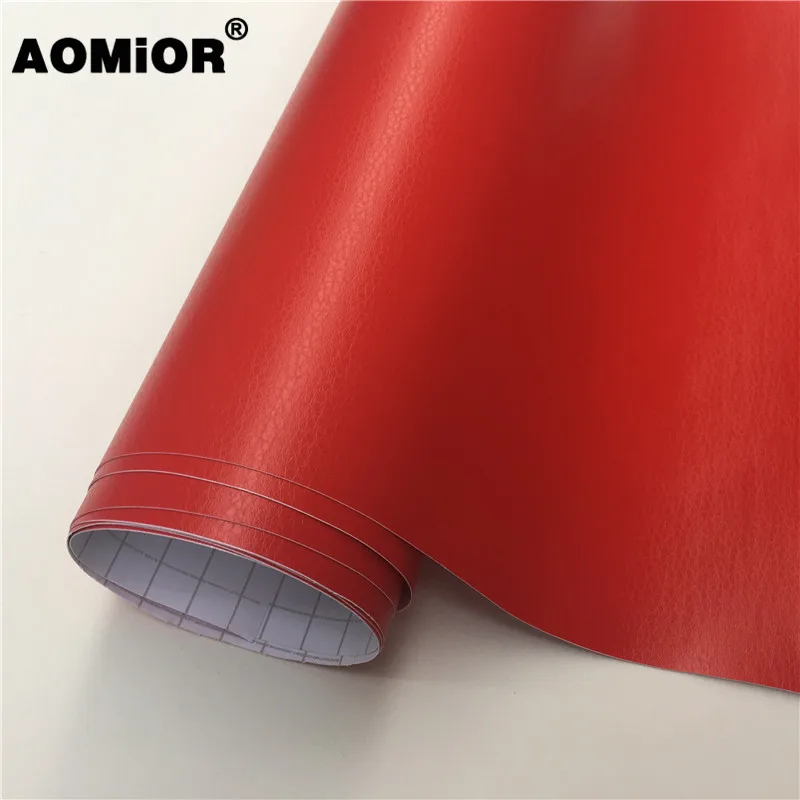 Red-Leather-Vinyl-Wrap-Roll (1)