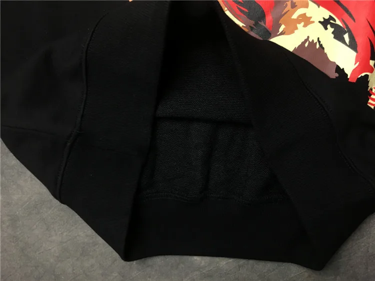 Новинка 19ss мужские джентльменские Звездные космические собаки Kenye толстовки с капюшоном бархатный хлопок Drake плотный флис# E69