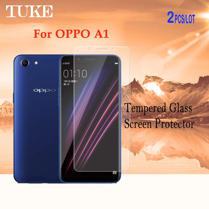 2pcs/lot Tempered Glass for OPPO A83 Full Coverage Screen Protector