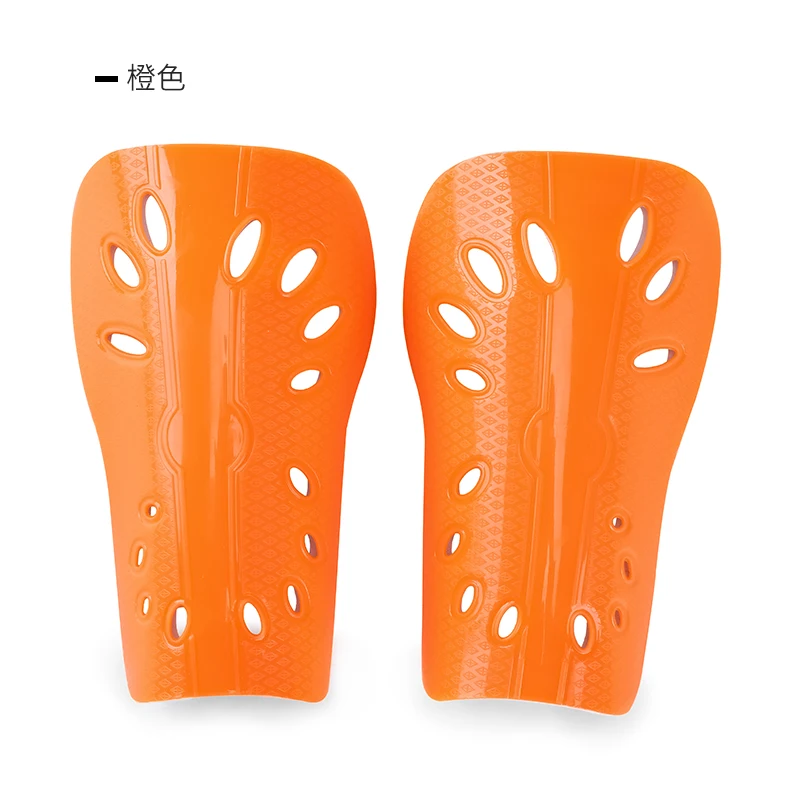 Детские Щитки на голени для футбола спортивные голени протектор ног опоры безопасности пластины мягкие колено футбольный защитный щиток голени колодки защитное снаряжение - Цвет: orange