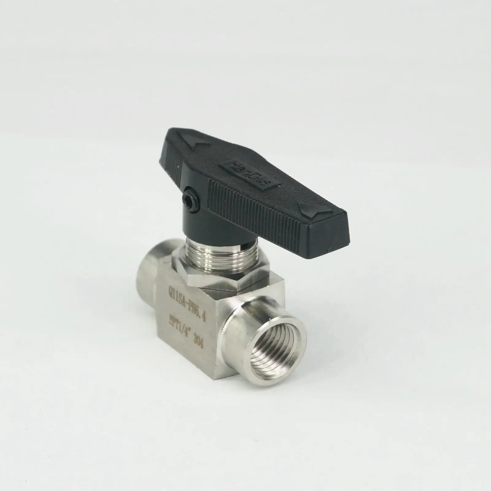 1/4" NPT Female Shut Off Ball Valve 304 Stainless Steel Bulkhead Water