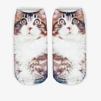 

RUNNING CHICK new main coon 3d digital printing socks