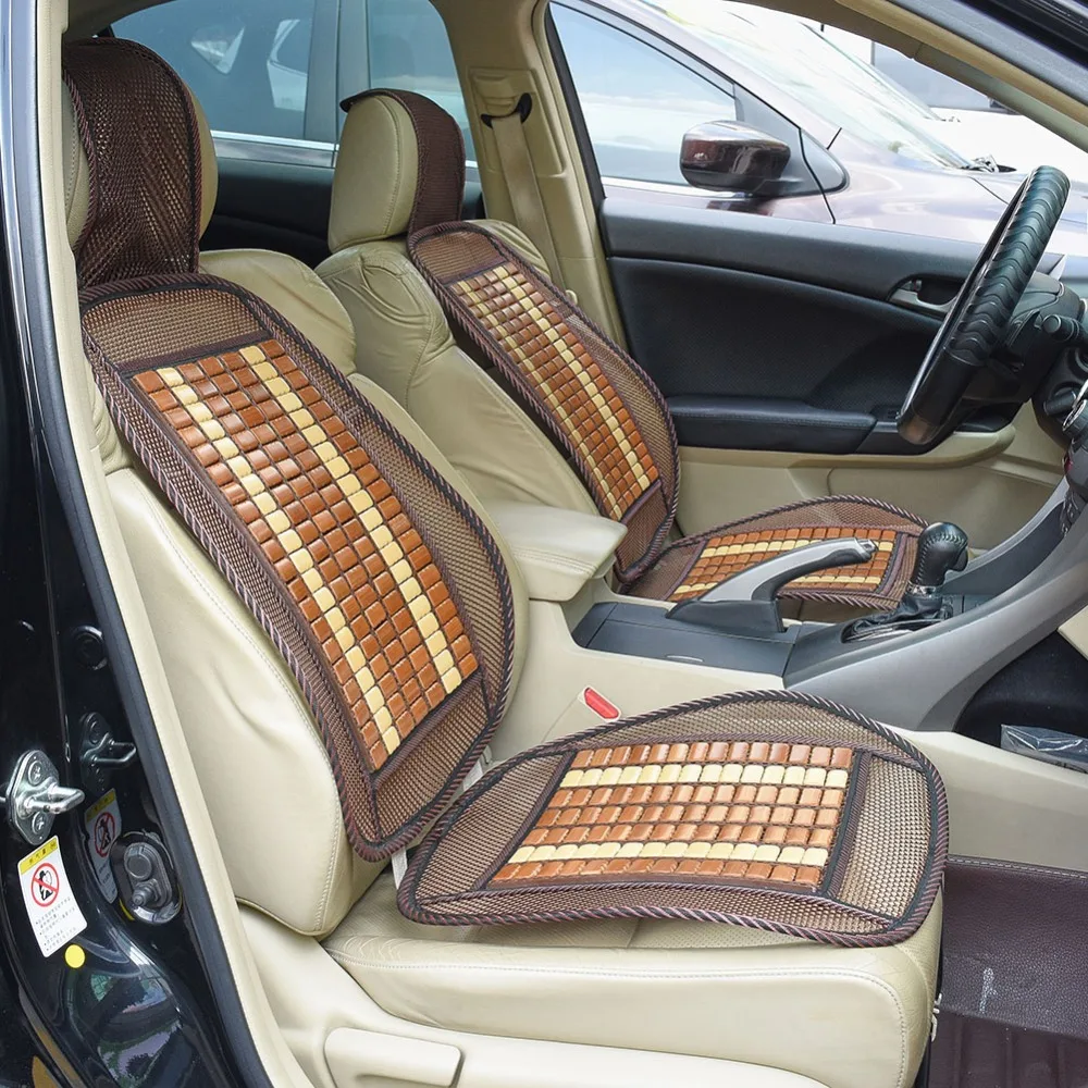 

2pcs Universal Car Seat Cover Durable Automotive Double Mesh Covers Cushion Car Seat Protector Fit Most Auto Accessories