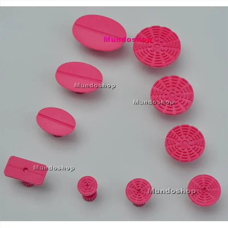 10pcs/set PDR Glue Pulling Dent Tabs Glue Puller Tabs Paintless Dent