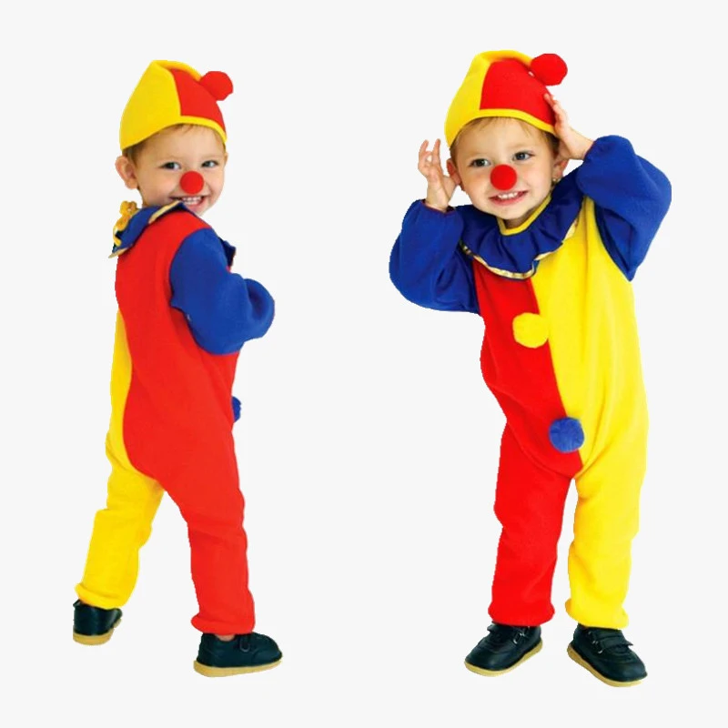 

Halloween Costume for Kids Baby Halloween Costume Children Movie Clown Cosplay Fancy Jumpsuits&Rompers Disfraces Infantiles 1678