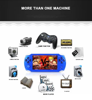 

NEW 5.0 inch HD Handheld Game Player MP5 MP4 Multimedia Gaming Console 5 Inch For PSP 8G Video Games Consoles