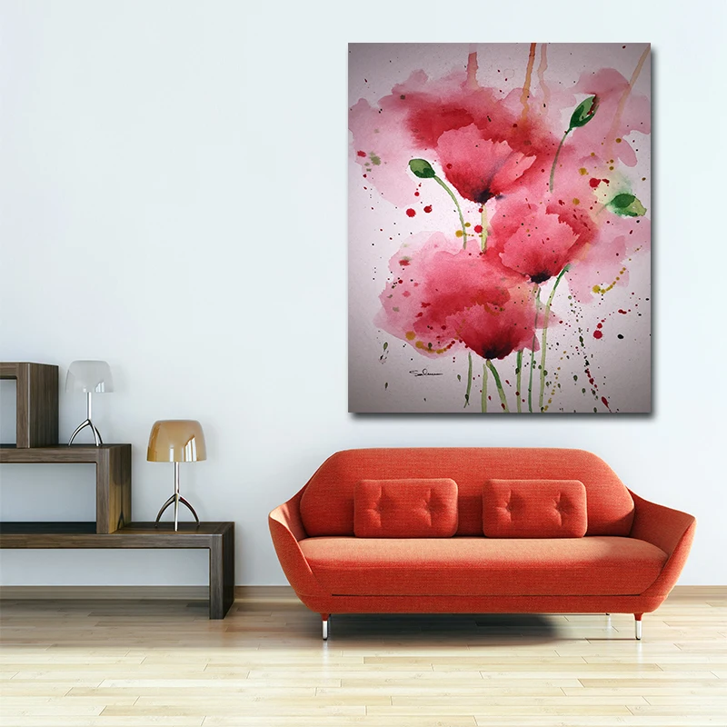 

Wall Art Canvas Paiting Poster Flowers Home Decor Picture Modern Canvas Pictures for Living Room Wall Art Canvas Prints MUTU
