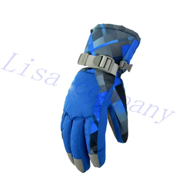 Горячая пара Зимние перчатки для катания Холодостойкие водонепроницаемые уличные лыжные Утепленные перчатки пара мотоциклетных перчаток - Цвет: 5