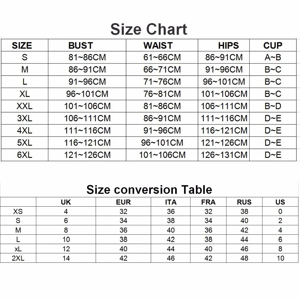 tengweng 2018 new sexy high waist bikini push up swimwear women plus bathing suit size chart