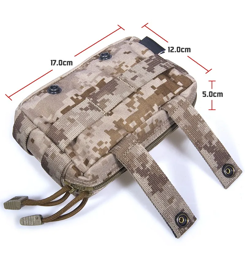 FLYYE CORDURA водонепроницаемый нейлон тактический Molle Сумка инструмент поясная сумка FY-PH-C005