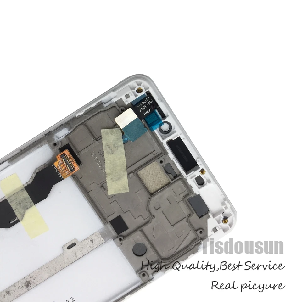 Lenovo A5600 LCD Display With Frame white (11)