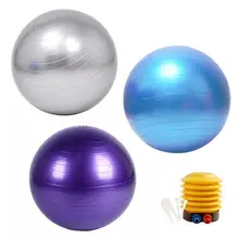 Sports Yoga Balls Bola Pilates Fitness Ball Gym Balance Fitball Exercise Pilates Workout Massage Ball with Pump 55cm 65cm 75cm