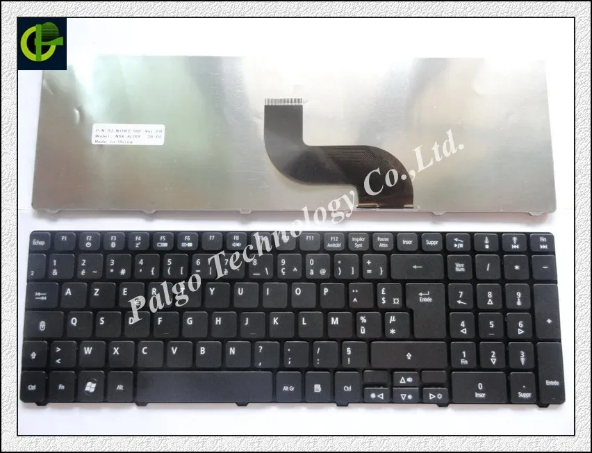 

French Keyboard For Acer Aspire 5250 5340 5349 5360 5733 5733Z 5750 5750G 5750ZG 5800 Black FR AZERTY Keyboard