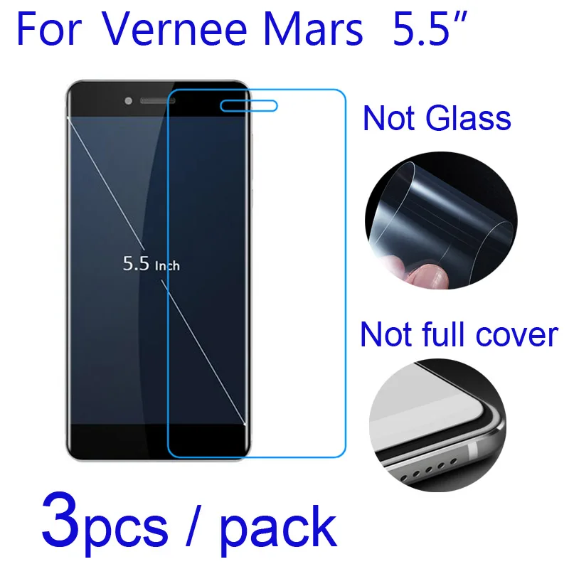 3 шт./лот vernee Thor e 4G/Mix 2/Apollo Lite/Mars ЖК дисплей мягкие Экран защитников HD