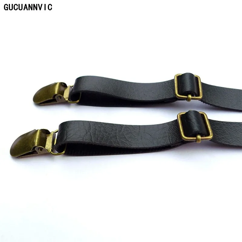 Подтяжки Cortex мужские Регулируемые повседневные с зажимом модные черные|men suspenders