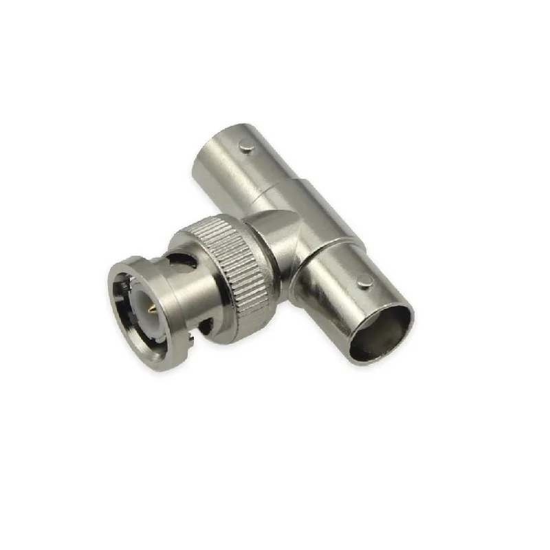 

BNC/Q9 Adapter One Male Two Female Three-way Signal One Point Two Adapter T Head SDI BNC Connector