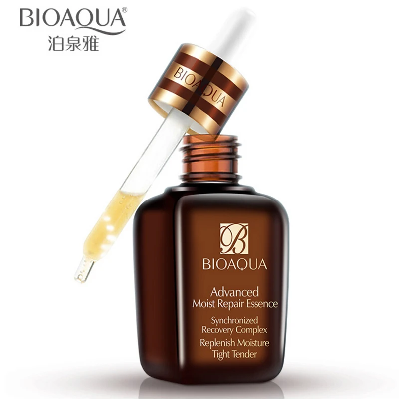 

BIOAQUA Advanced Moist Repair Essence Hydrating Smooth Wrinkle Anti aging Silky Serum Face Cream Whitening 30ML
