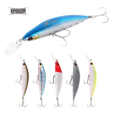Kingdom Sea Fishing Lures 11g 26g JERKBAIT Arduous Lure Sinking and Droop Wobblers Minnow Depth 0.4-1.2m Bass Pike Bait VMC Hooks