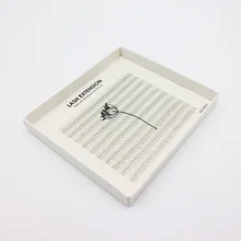 1 коробка 400 узлов новые шелковые ресницы 0,07 C 3D волна индивидуальное наращивание ресниц норки Черные Мягкие Накладные ресницы