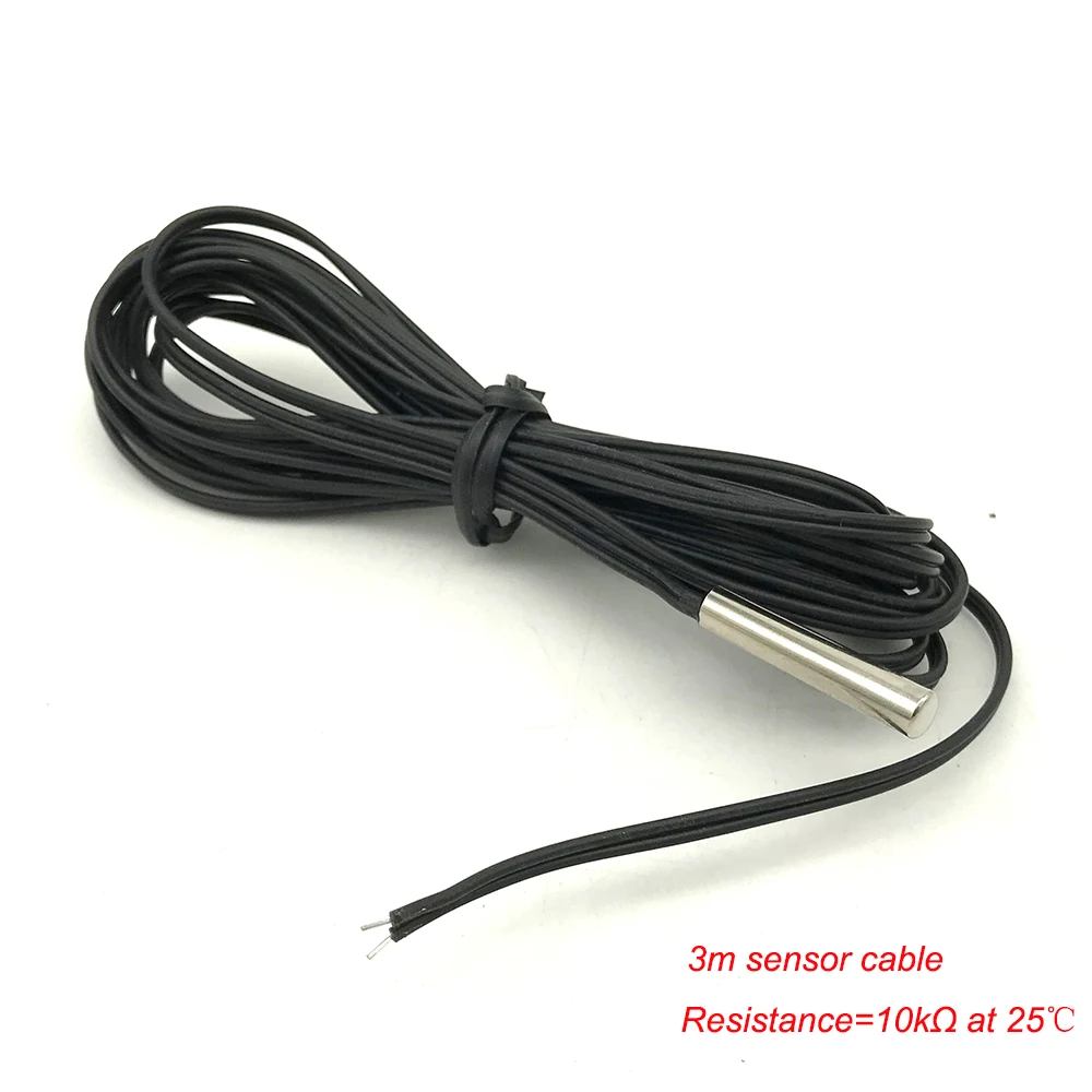 3 Meters 10000 Ohms Sensor Cable Floor Heating Thermostat Temperature