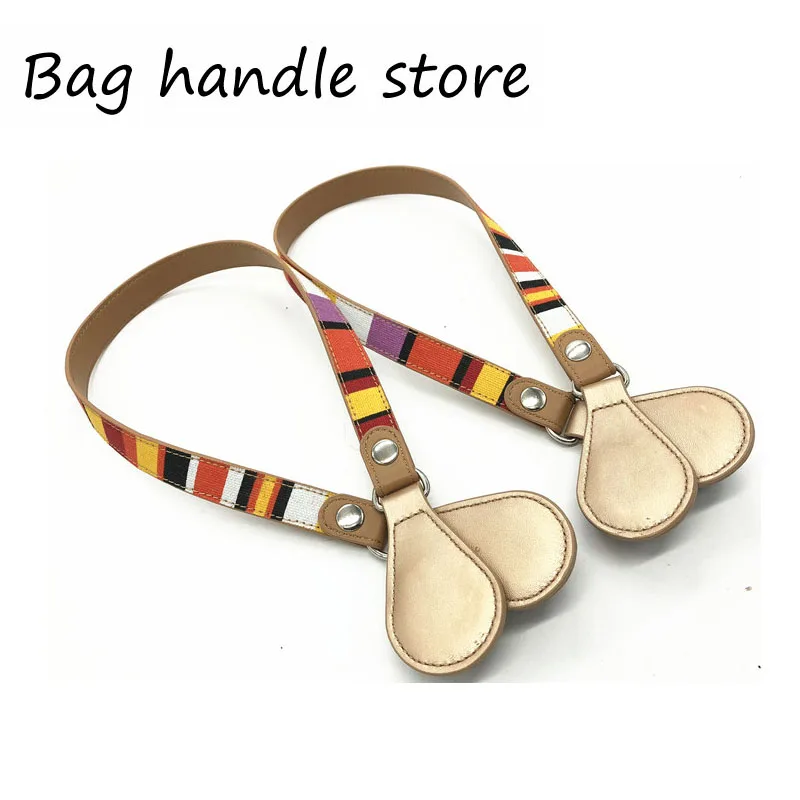 1 pair Size 72cm bag handles fit for o bag Obag handbagBag Parts