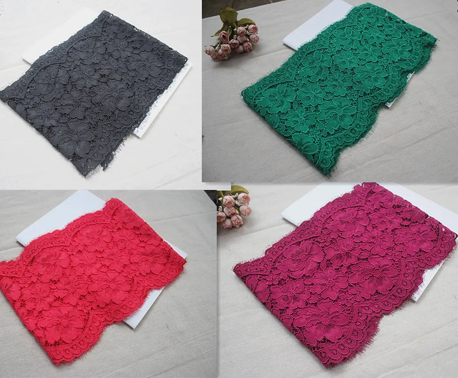 21 см 8 27 дюйма в ширину 3 ярдов/лот DIY кружевные аксессуары Проводные ресницы