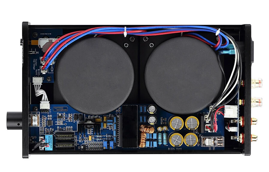 Topping TP60 цифровой усилитель TA2022 T AMP двусторонний стереозвук 80 Вт X 2 выхода RCA вход x