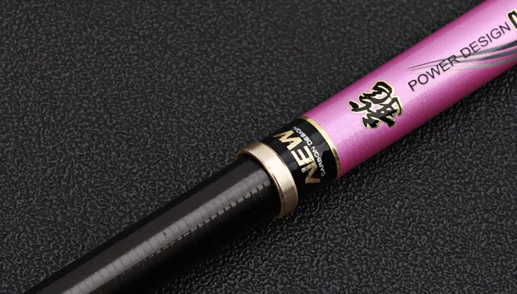 Drop Shipping 3.6M-7.2M Telescopic Fishing Rod High Carbon Fishing Rod Portable Ultralight Pole 28 Tonal Stream Rod Carp Fishing