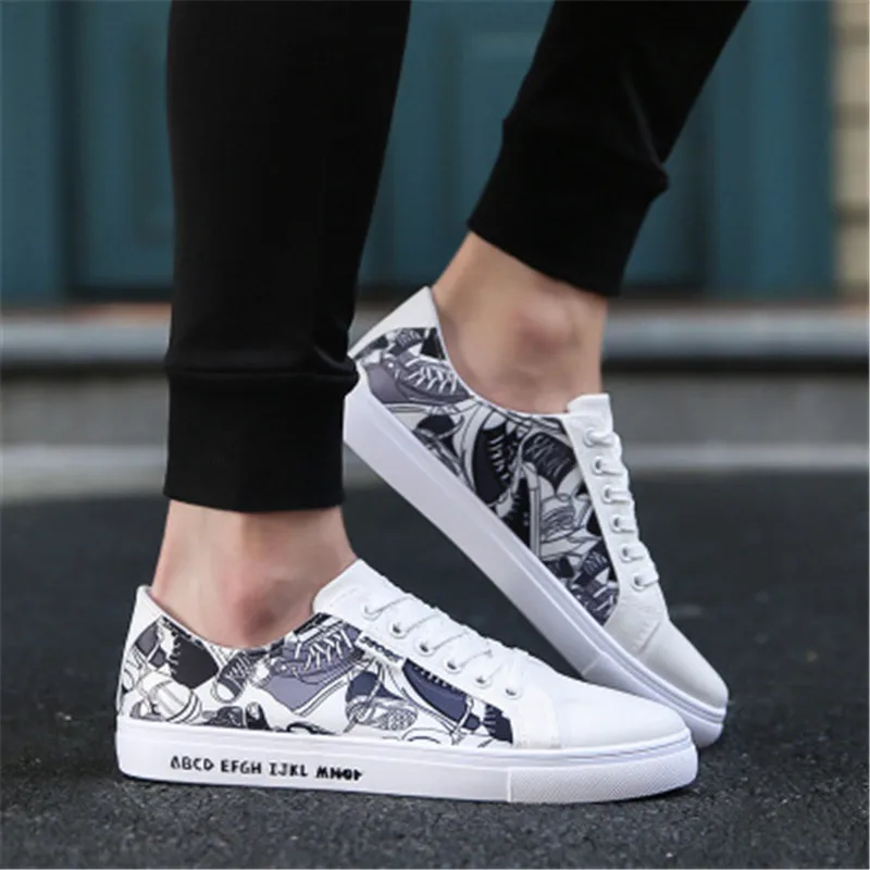 New listing spring and summer comfortable casual men's canvas shoes men's lace fashion flat casual shoes 2018 running shoes