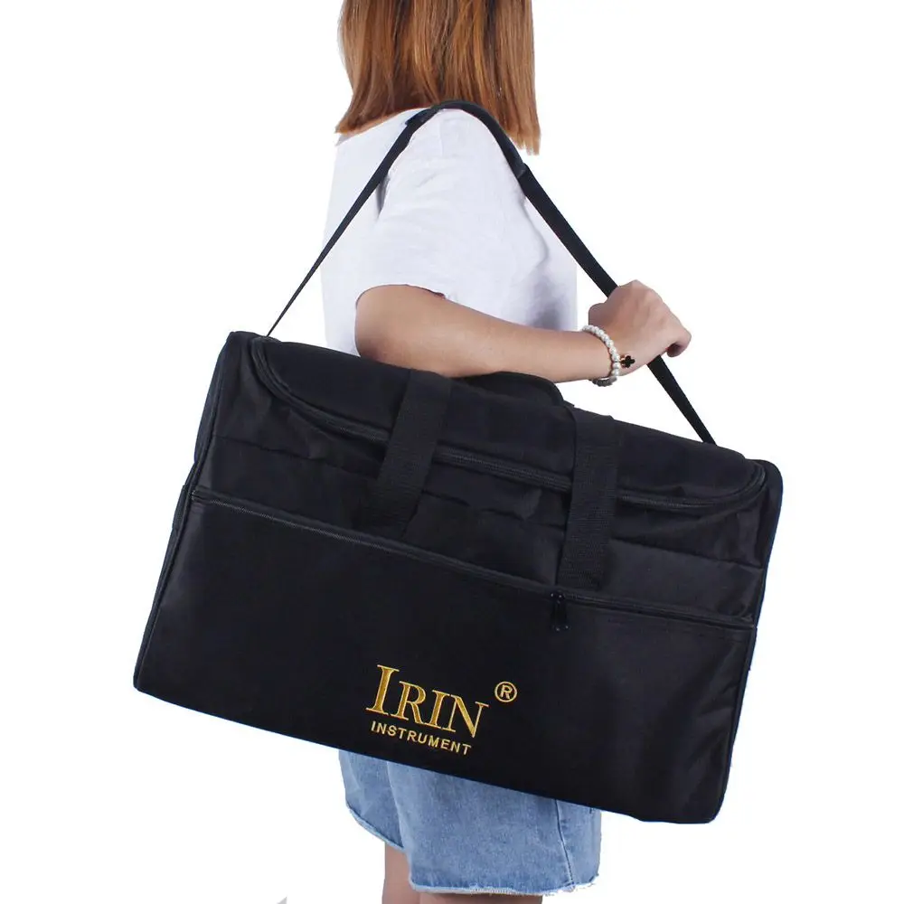 

AFBC IRIN Standard Adult Cajon Box Drum Bag Backpack Case 600D Cloth 5MM Cotton Padding with Carry Handle Shoulder Strap