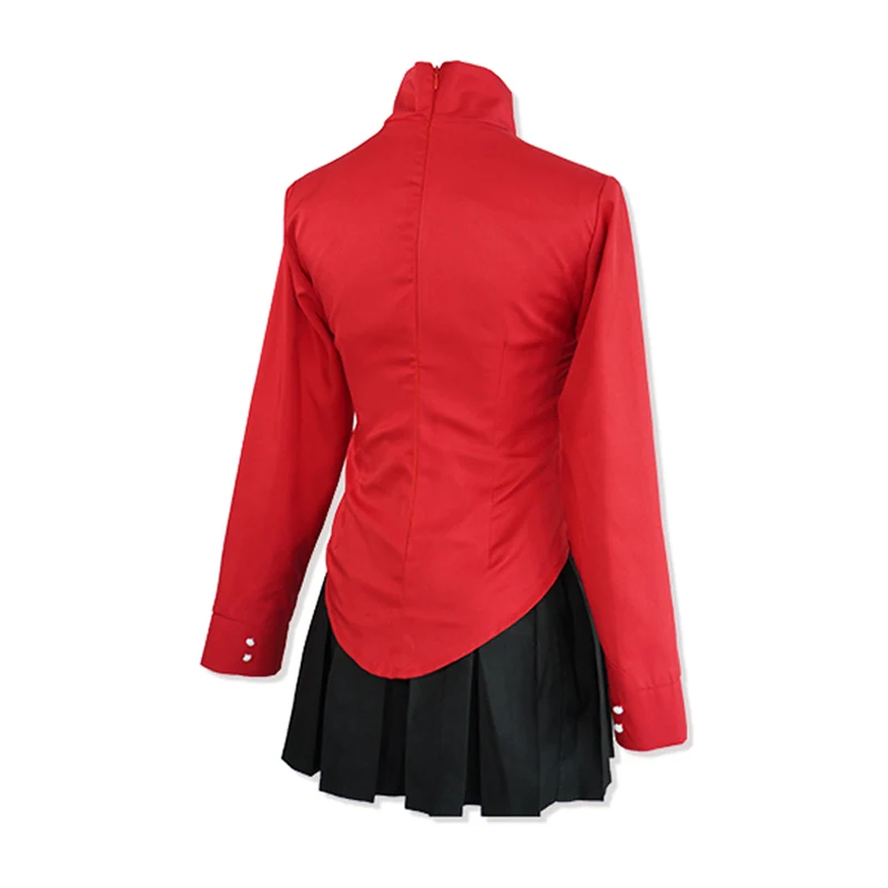 Tohsaka Rin Хэллоуин Косплей Костюм Fate/Stay Night Rin Tohsaka Униформа платье Cos аниме Fate Grand костюмы полный комплект с париком