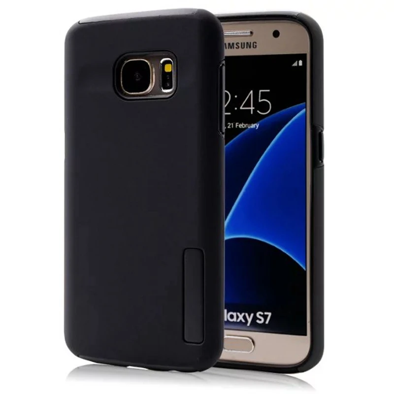 Slim Hybrid Dual Layers Shockproof Defender Armor Cover Case for Samsung Galaxy Note 8 S5 S6