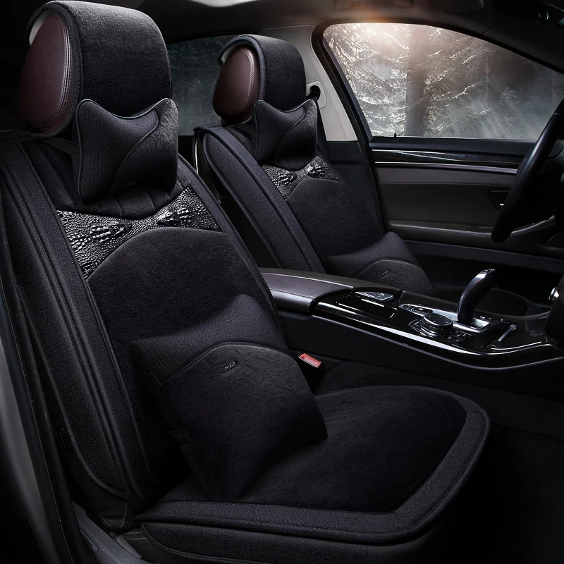 Luxurious Cushions Retro Crocodile Pattern Leather Stitching With New