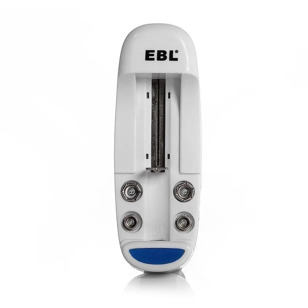 EBL 2 шт 600 mAh 9 v аккумуляторная батарея + 18650 зарядное устройство для 6F22 AA AAA Ni MH CD