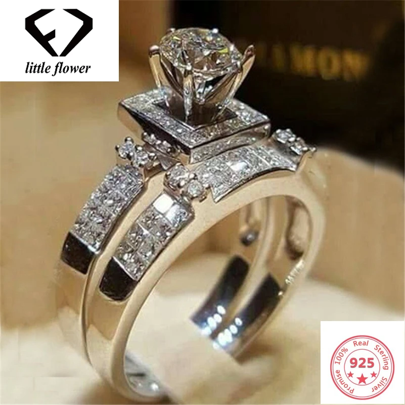 

14K Gold Full Diamond Engagement Ring for Women Anillos De Anel Bizuteria Gemstone Diamante Fine Jewelry Engagement Bague Rings