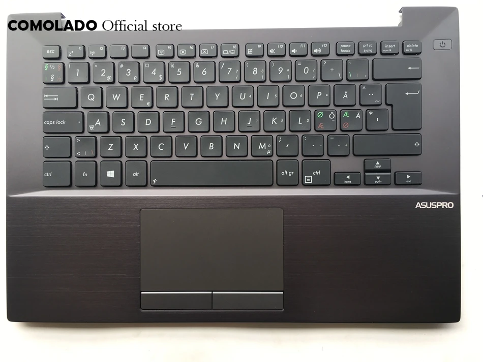 ND Nordic keyboard For ASUS BU400 BU400V BU400A B400A B33E B23E E450CC E450 BX32VD BX32 Top Cover Palmrest ND Layout