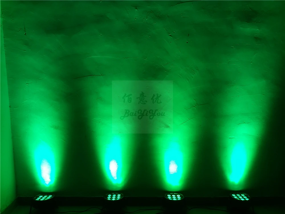 9pcs LED Flat PAR 33