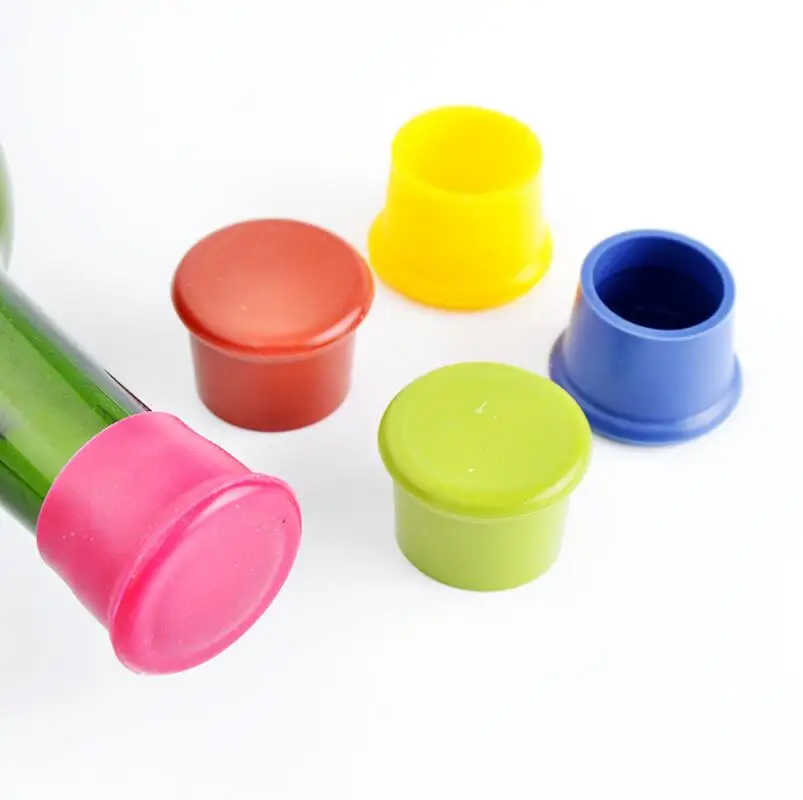 

Practical Home Kitchen Bar Tools Silicone Top Bottle Cap Stopper Drink Saver Sealer Lin2897