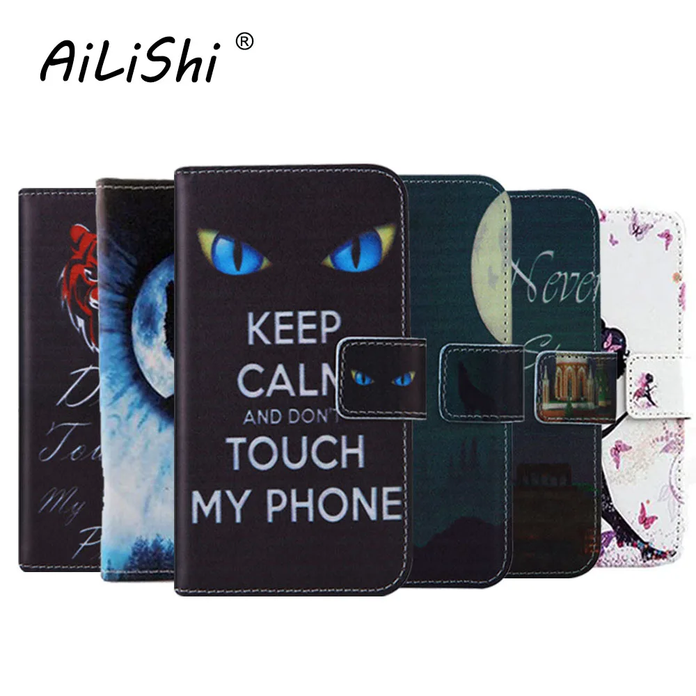 

AiLiShi Luxury Protective Leather Cover Phone Case For Prestigio Grace P5 PSP5515DUO M5 LTE PSP5511DUO Shell Wallet Etui Skin