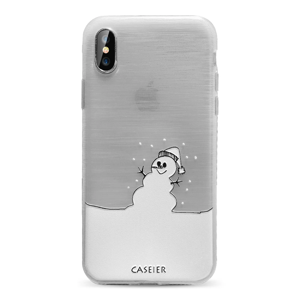 CASEIER чехол на айфон для iPhone 7 6 XS Max новогодний прекрасный Рождественский чехол на айфон для iPhone 7 8 XR XS Max год мягкий чехол TPU чехол на айфон 7 дляч ехол на айфон 7 8 6 6s Plus XR 5s Capinhas - Цвет: 16