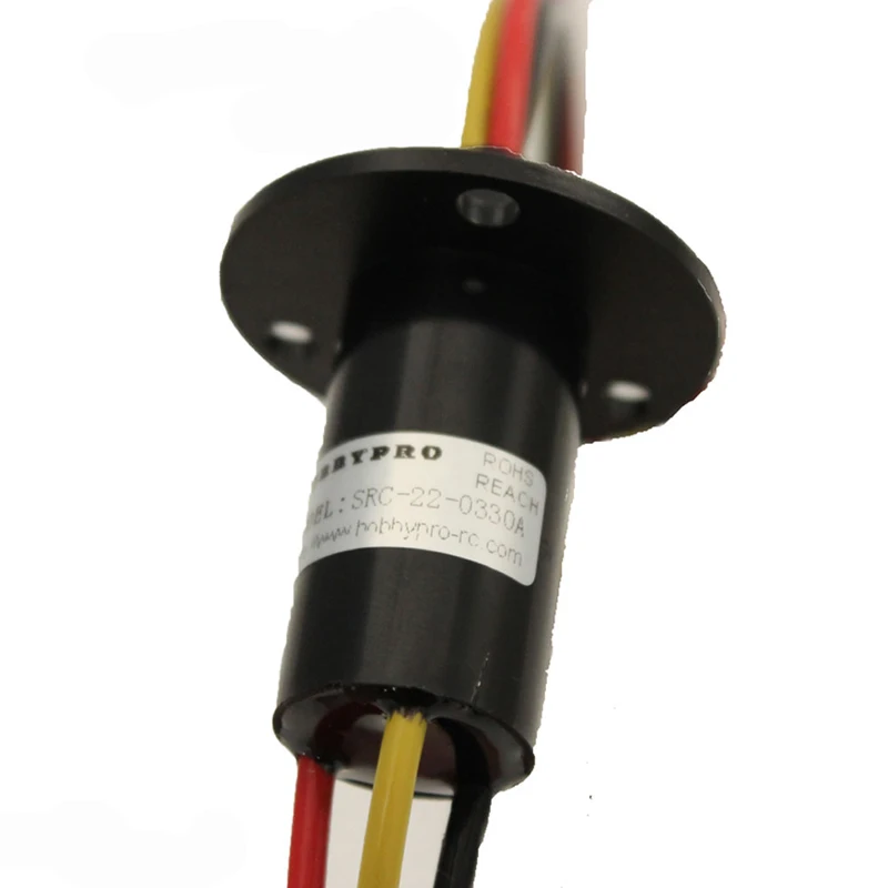 

1PC High Current Slip Ring 3 Channels 30A Collecting Ring Electric Collector Rings Support High Power Equipment for RC Model