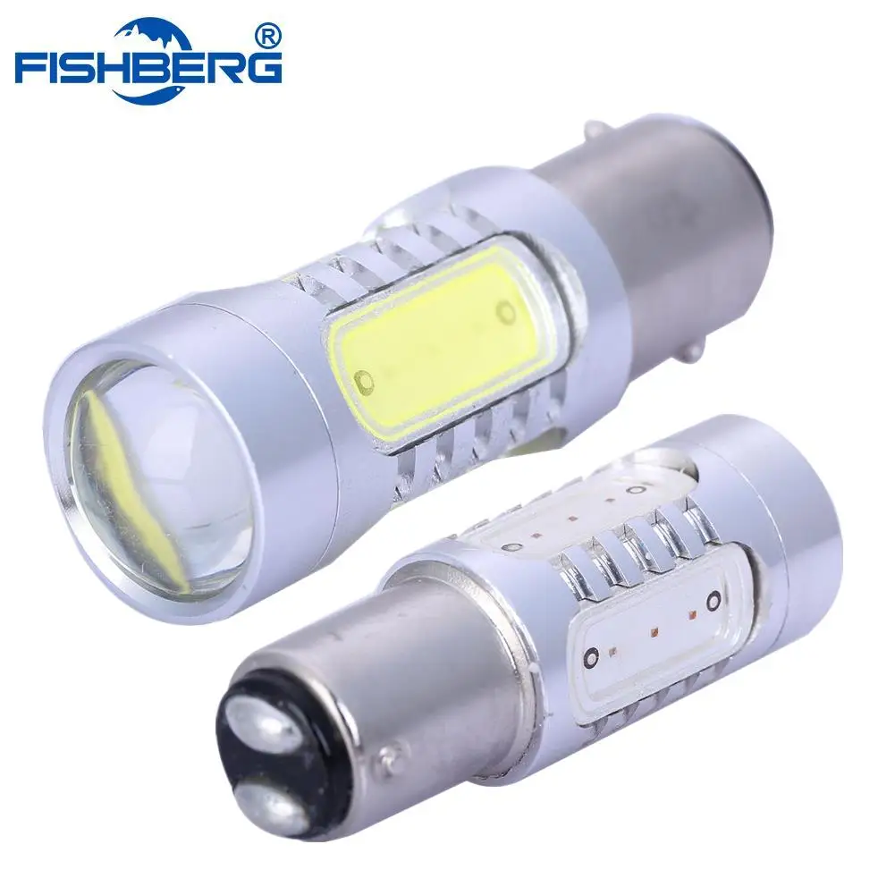 2X 1157 BAY15D P21/5W COB LED Auto Car Brake Tail Stop Light Lamp Bulb