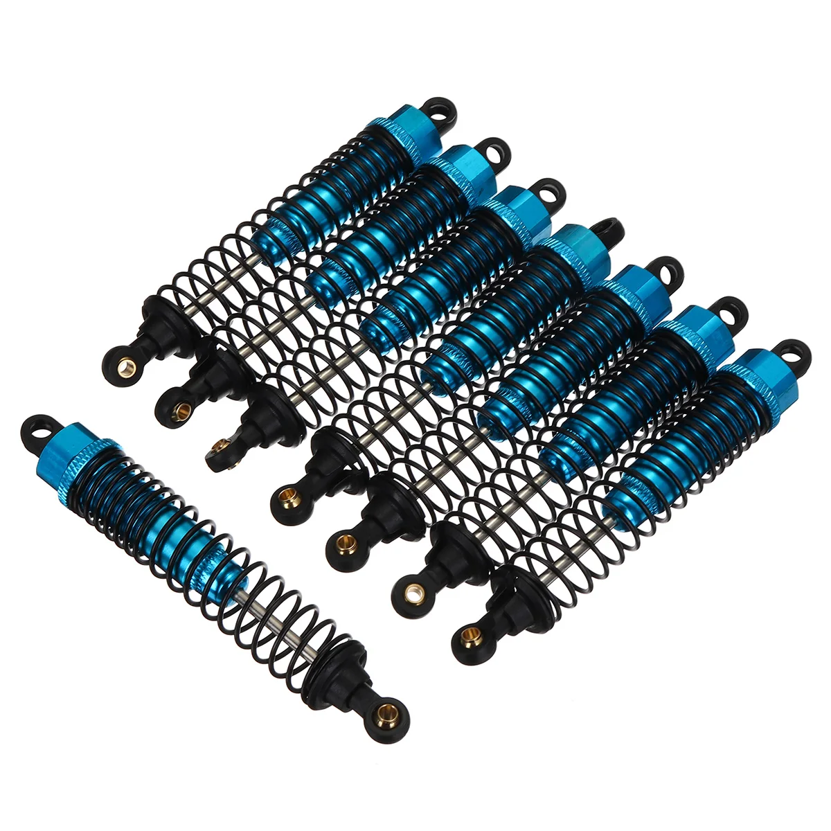 Для HSP RC 1:10 94111 94108 гусеничный автомобиль Монстр модернизированные детали посылка для грузовика синие детали и Асса алюминиевый сплав синий