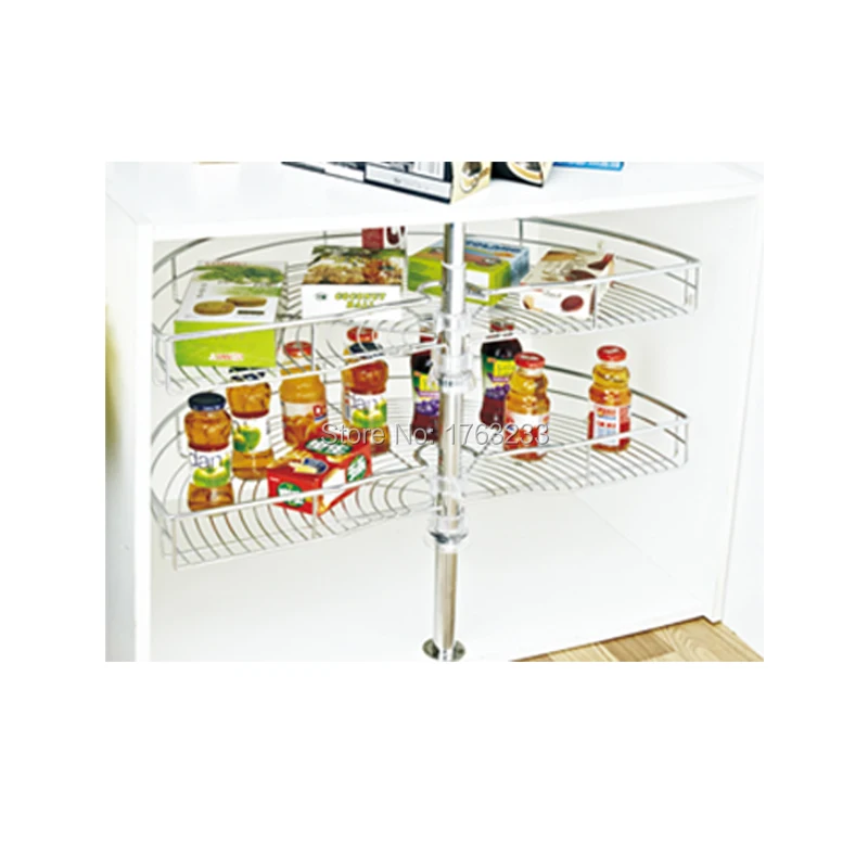 180 stainless steel rotary basket use in Kitchen corner